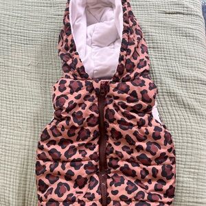 Toddler girls puffy vest 2-3T